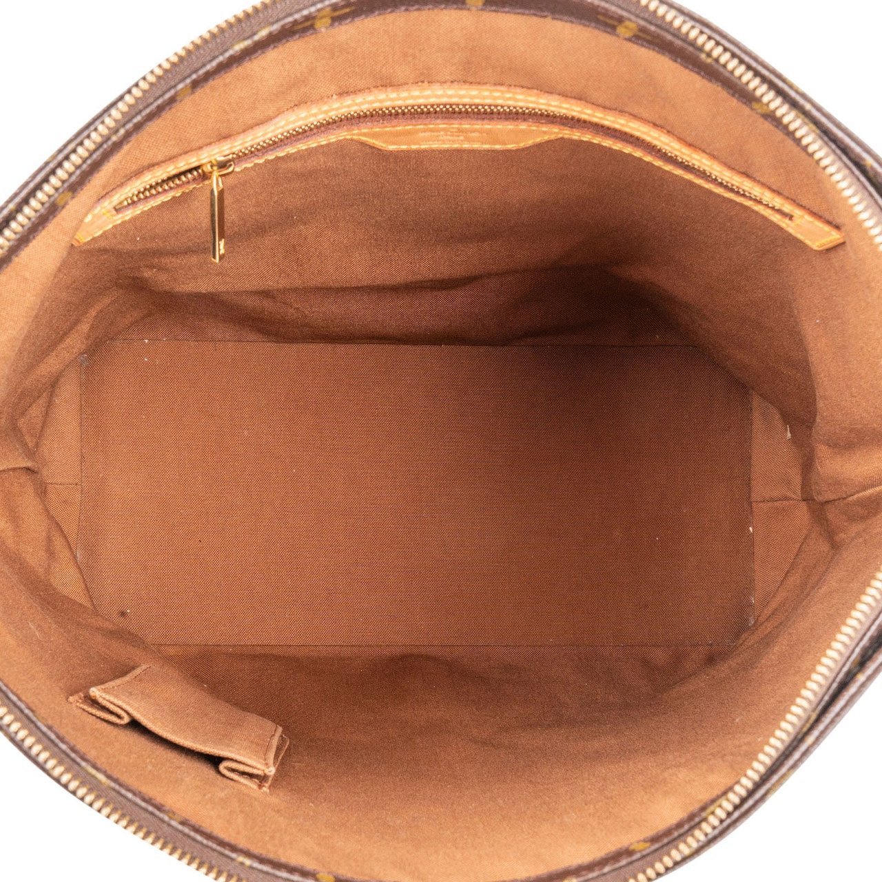 Louis Vuitton Louis Vuitton Monogram Canvas Cabas Mezzo Shoulder Bag Bruin