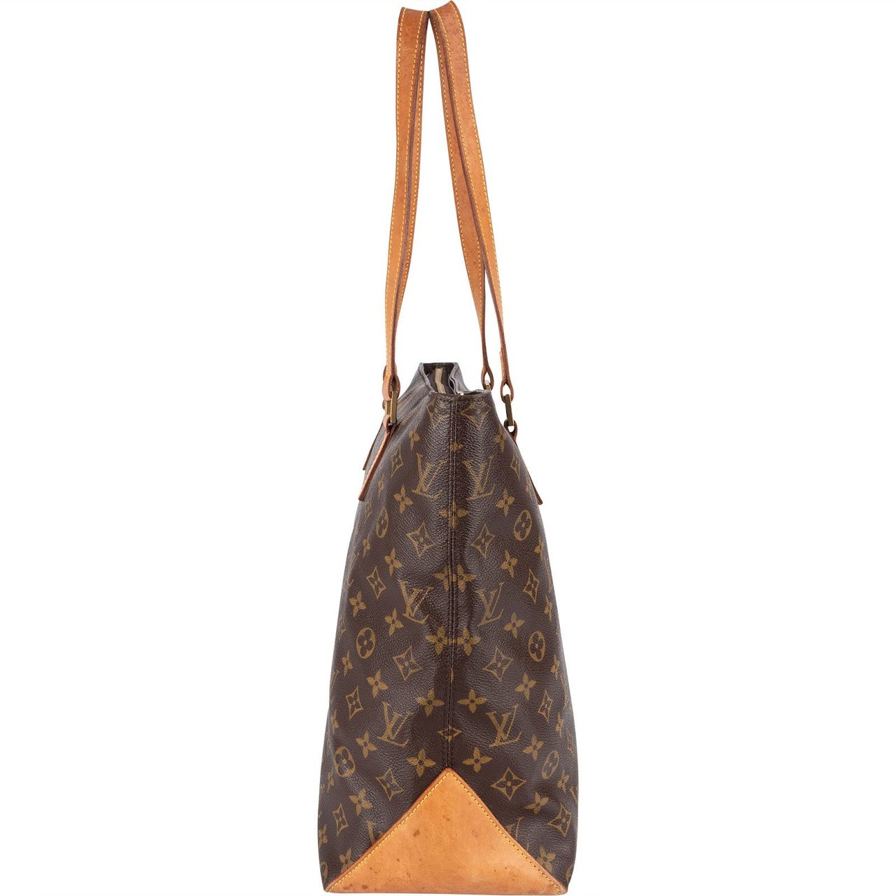 Louis Vuitton Louis Vuitton Monogram Canvas Cabas Mezzo Shoulder Bag Bruin