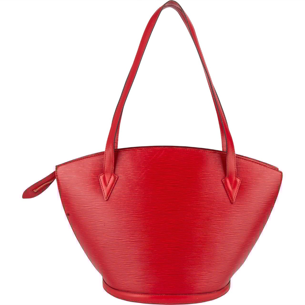 Louis Vuitton Louis Vuitton Red Epi Leather Saint Jacques GM Shoulder Bag Rood