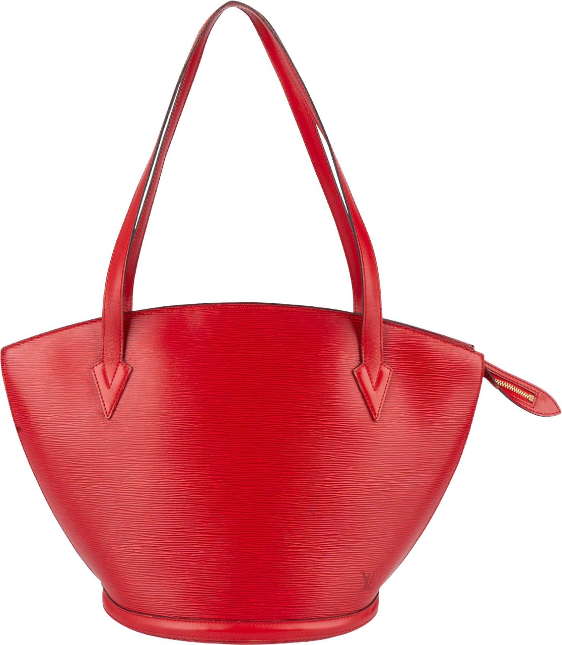 Louis Vuitton Louis Vuitton Red Epi Leather Saint Jacques GM Shoulder Bag Rood