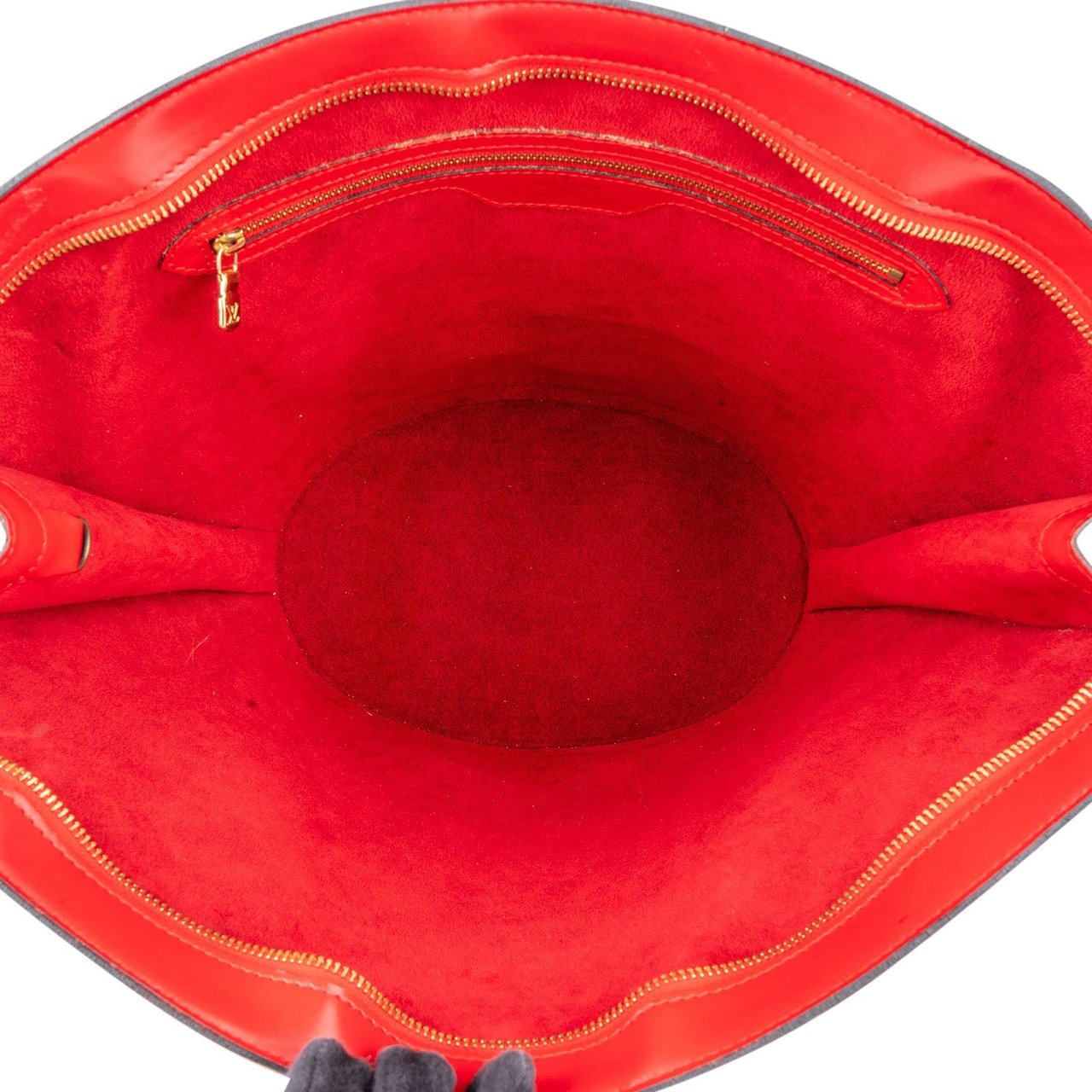 Louis Vuitton Louis Vuitton Red Epi Leather Saint Jacques GM Shoulder Bag Rood