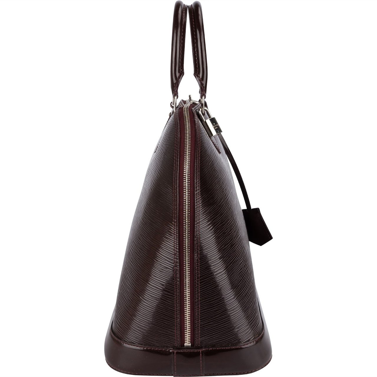 Louis Vuitton Louis Vuitton Prune Electric Epi Leather Alma GM Handbag Divers