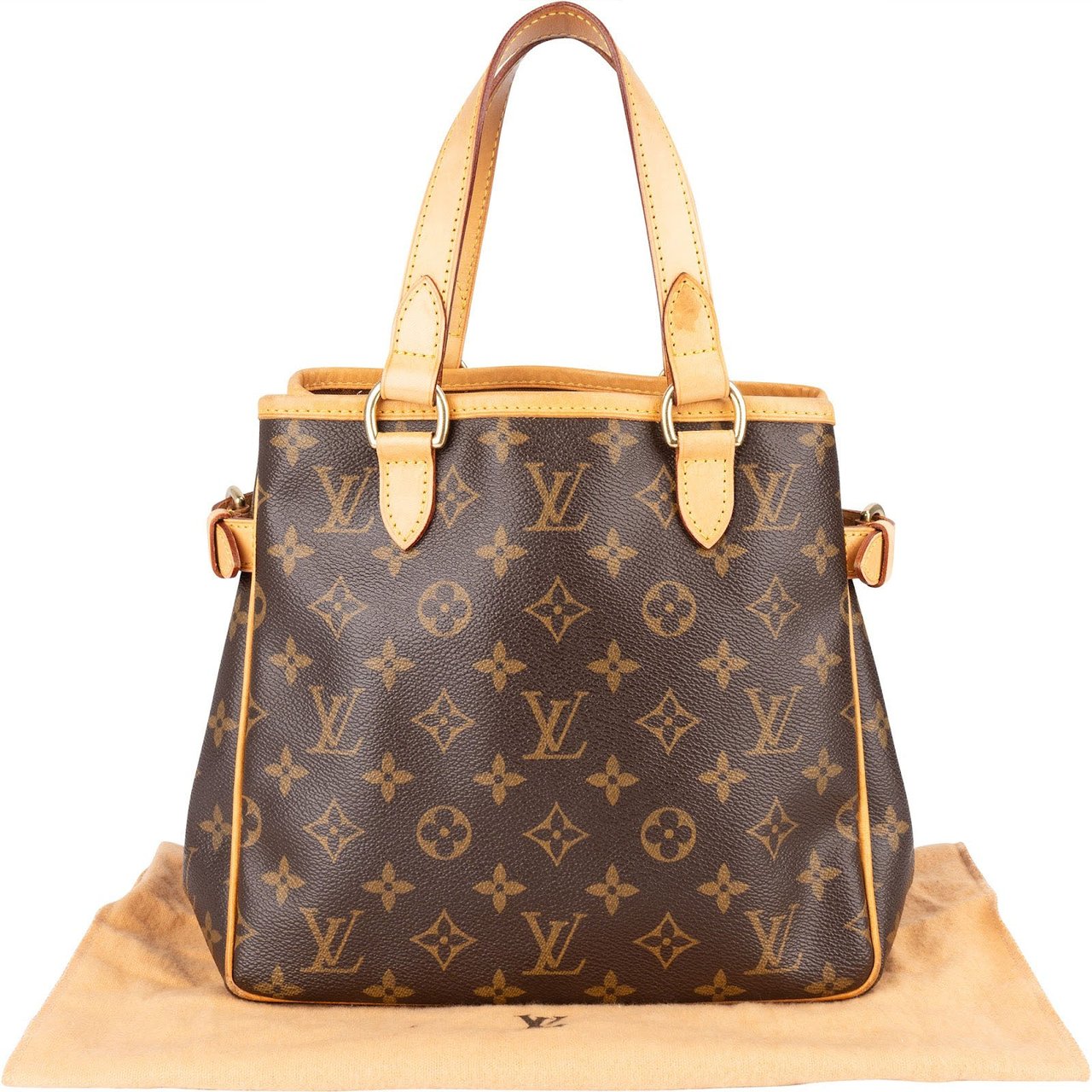 Louis Vuitton Louis Vuitton Monogram Canvas Batignolles PM Handbag Bruin