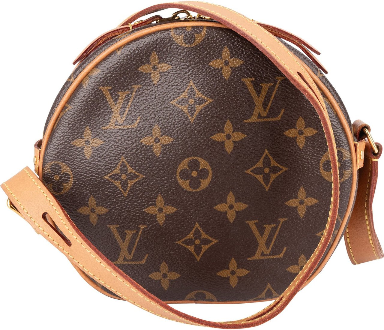 Louis Vuitton Louis Vuitton Monogram Canvas Boite Chapeau Souple PM Crossbody Bag Bruin