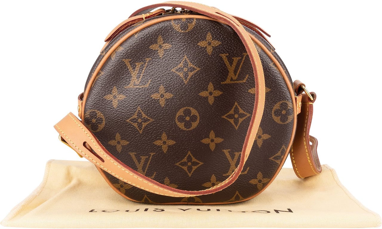 Louis Vuitton Louis Vuitton Monogram Canvas Boite Chapeau Souple PM Crossbody Bag Bruin