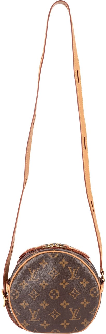 Louis Vuitton Monogram Canvas Boite Chapeau Souple PM Crossbody Bag Bruin