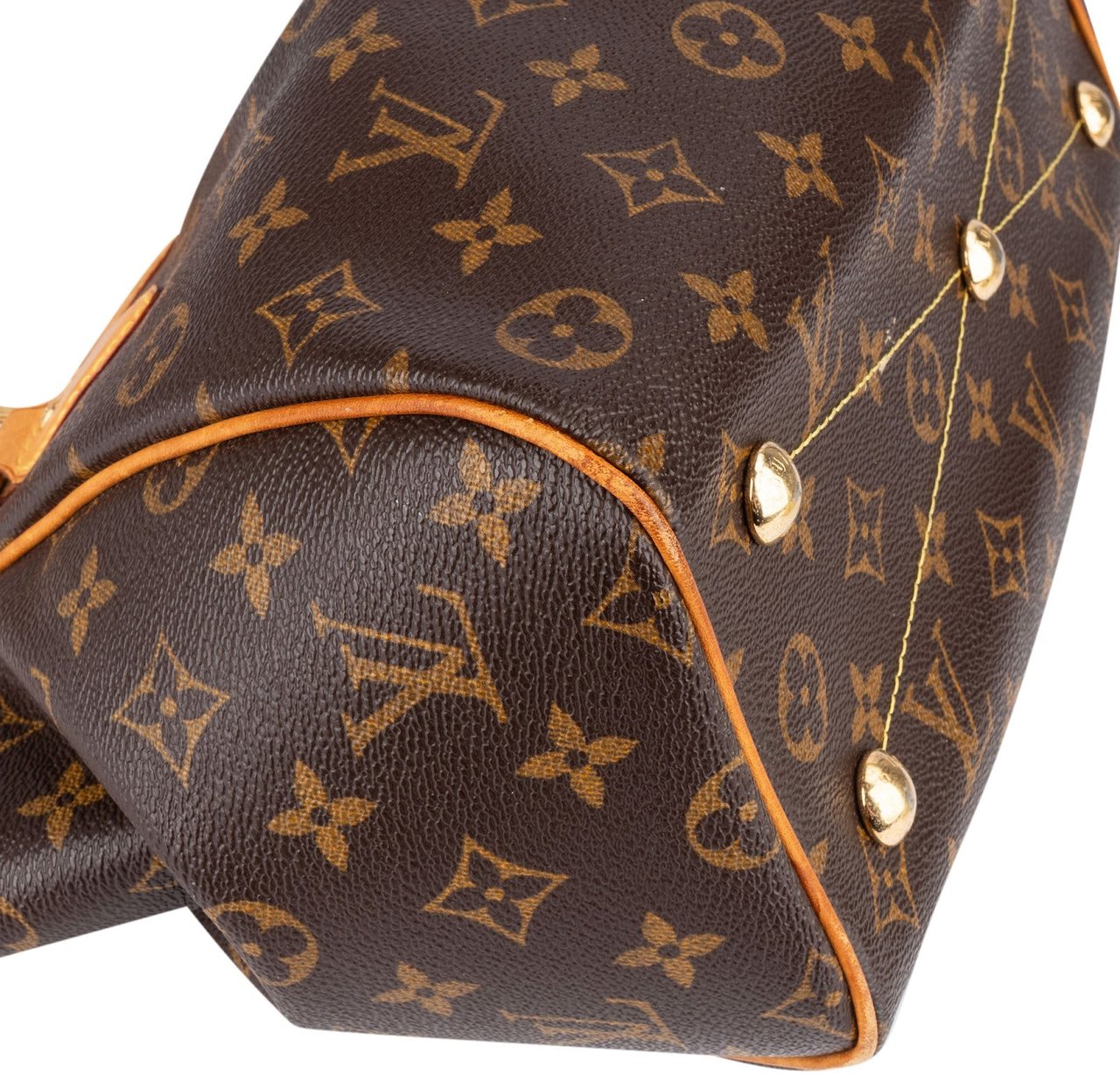 Louis Vuitton Monogram Canvas Tivoli PM Handbag Bruin