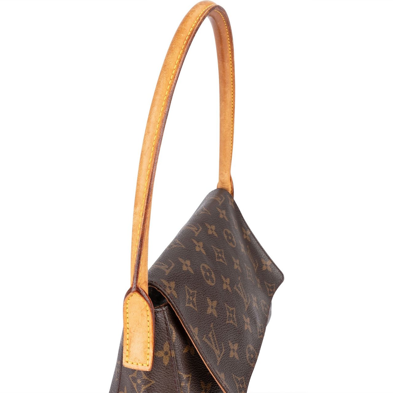 Louis Vuitton Louis Vuitton Monogram Canvas PM Looping Shoulder Bag Bruin