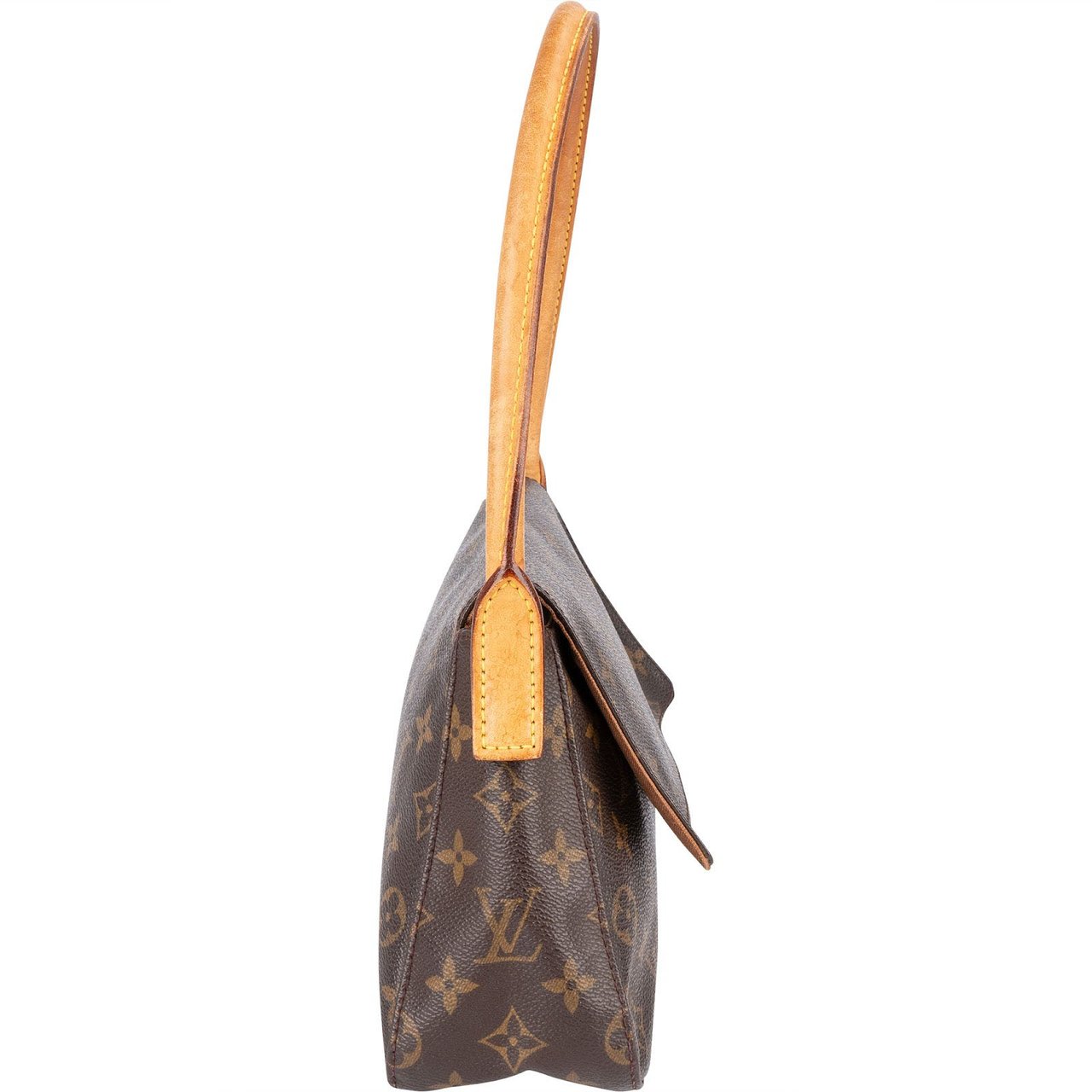 Louis Vuitton Louis Vuitton Monogram Canvas PM Looping Shoulder Bag Bruin