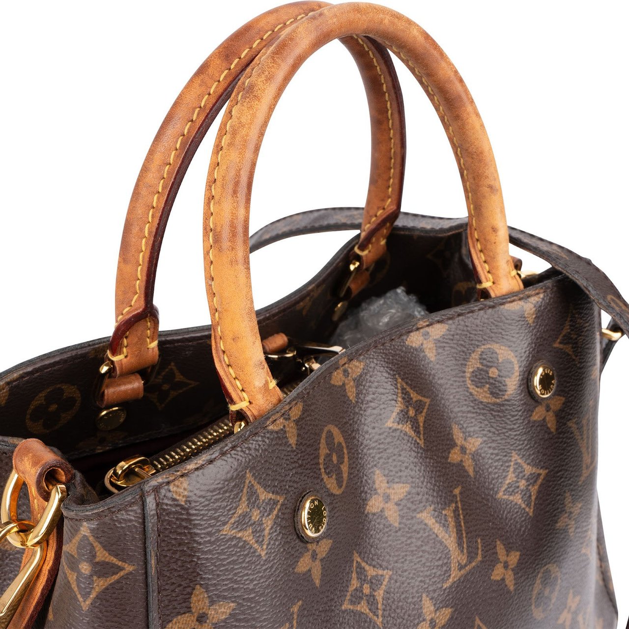 Louis Vuitton Louis Vuitton Monogram Canvas Montaigne PM Handbag Bruin