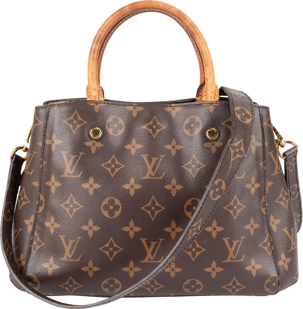 Louis Vuitton Louis Vuitton Monogram Canvas Montaigne PM Handbag Bruin