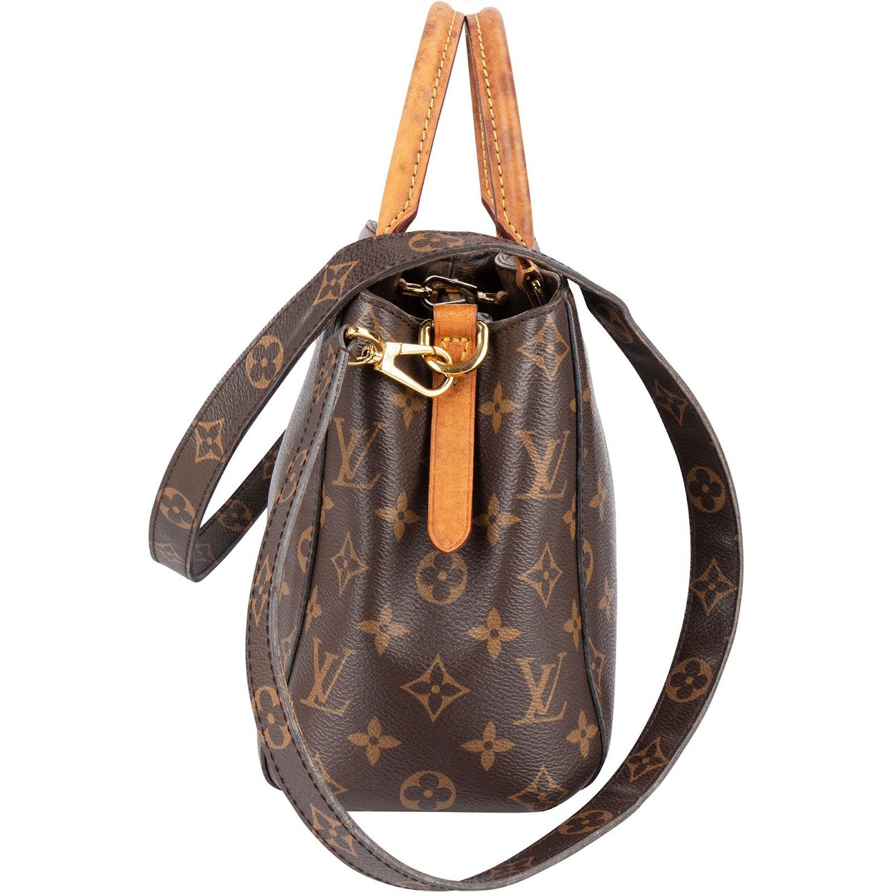 Louis Vuitton Louis Vuitton Monogram Canvas Montaigne PM Handbag Bruin
