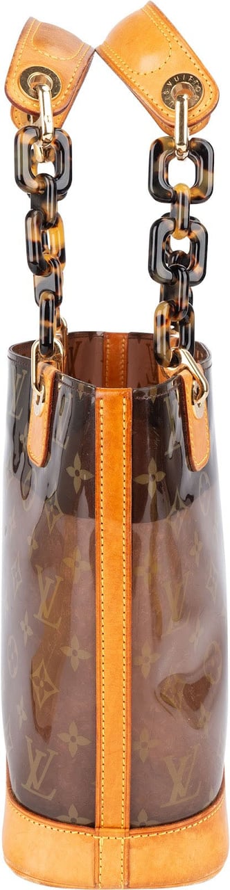 Louis Vuitton Louis Vuitton Monogram Vinyl Sac Cabas Ambre PM Handbag Bruin