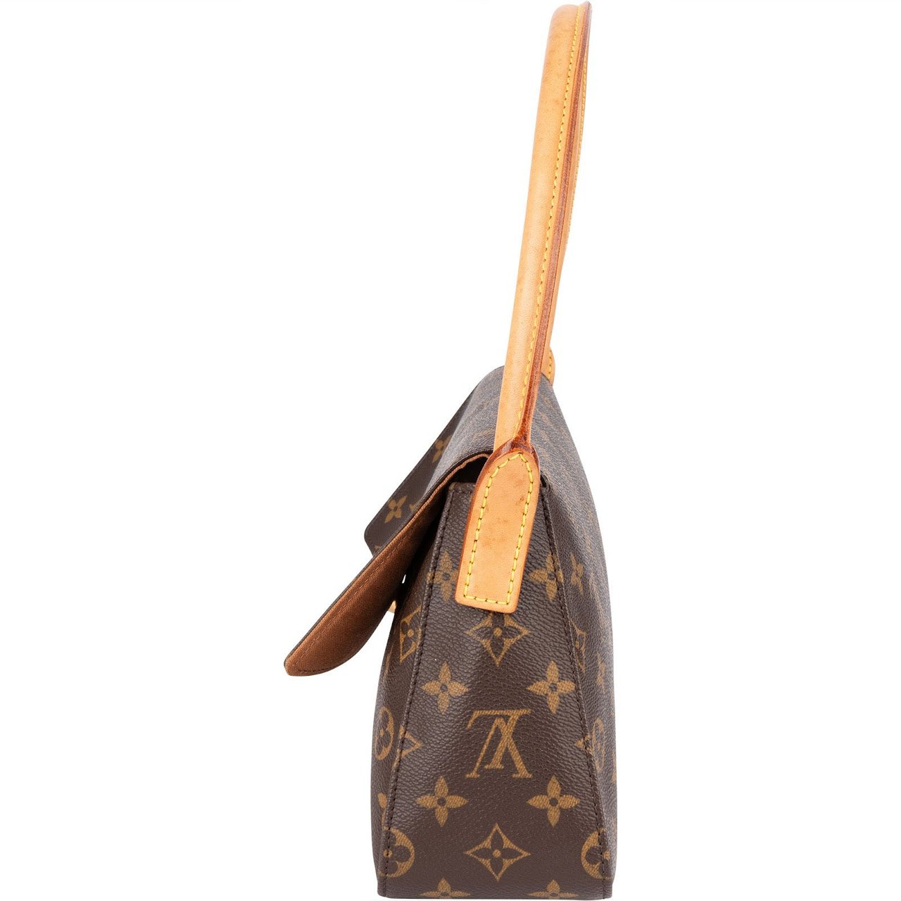 Louis Vuitton Louis Vuitton Monogram Canvas PM Looping Shoulder Bag Bruin