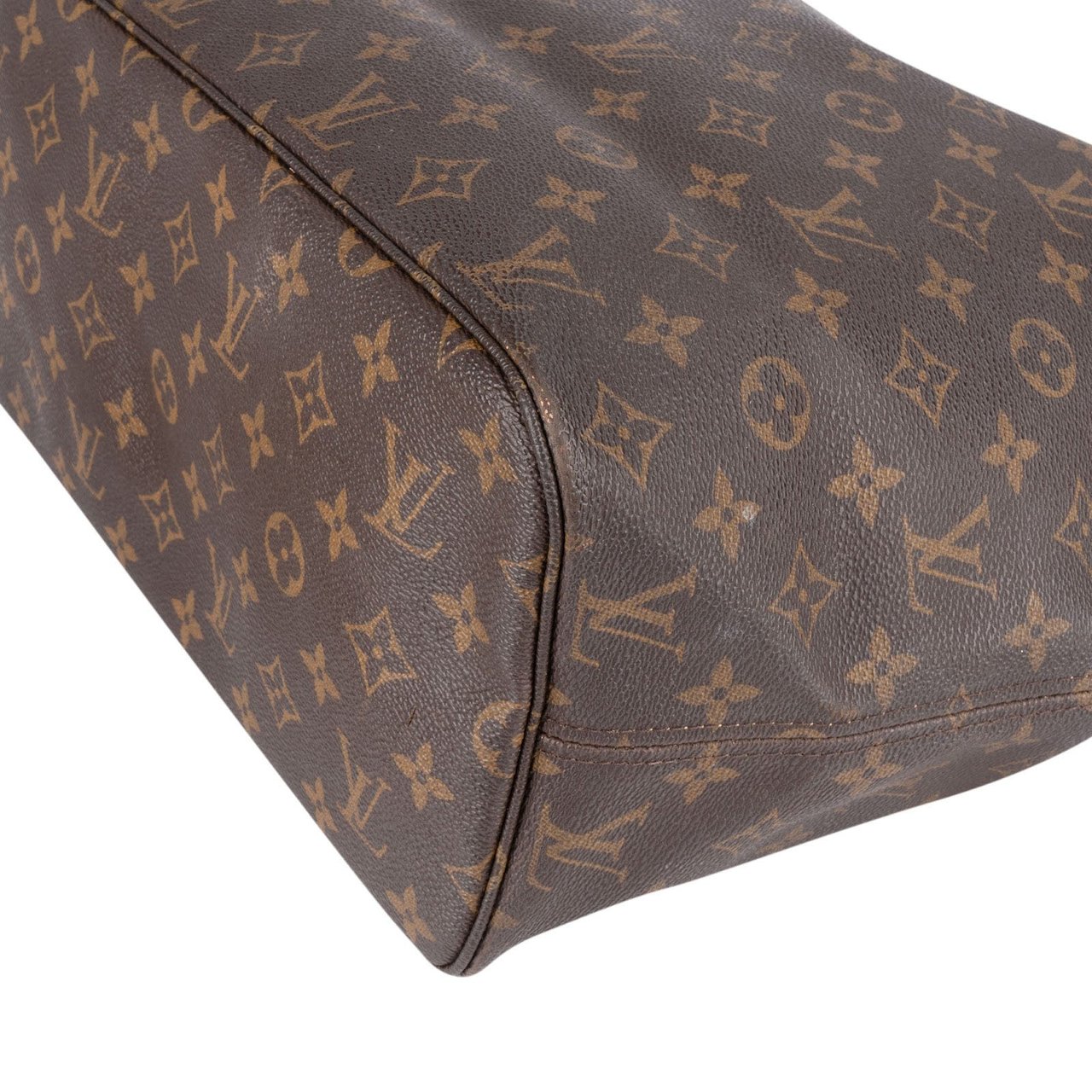 Louis Vuitton Louis Vuitton Monogram Canvas Neverfull MM Shoulder Bag Bruin