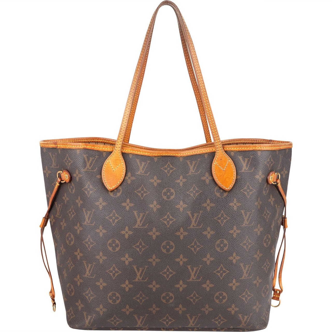 Louis Vuitton Louis Vuitton Monogram Canvas Neverfull MM Shoulder Bag Bruin