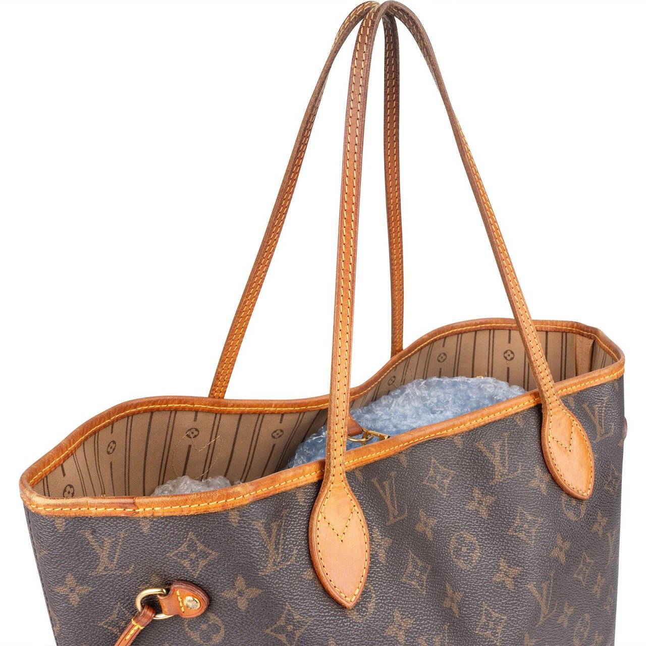 Louis Vuitton Louis Vuitton Monogram Canvas Neverfull MM Shoulder Bag Bruin
