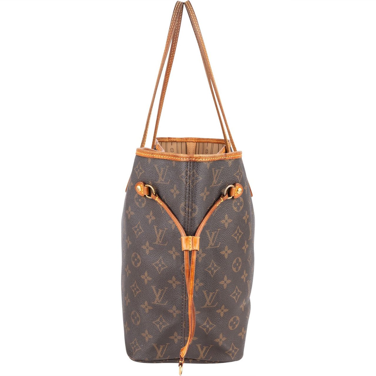 Louis Vuitton Louis Vuitton Monogram Canvas Neverfull MM Shoulder Bag Bruin
