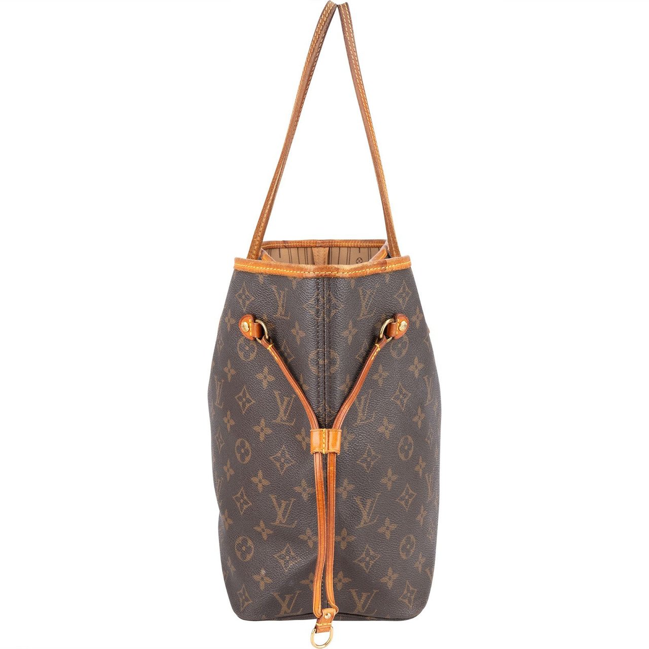 Louis Vuitton Louis Vuitton Monogram Canvas Neverfull MM Shoulder Bag Bruin