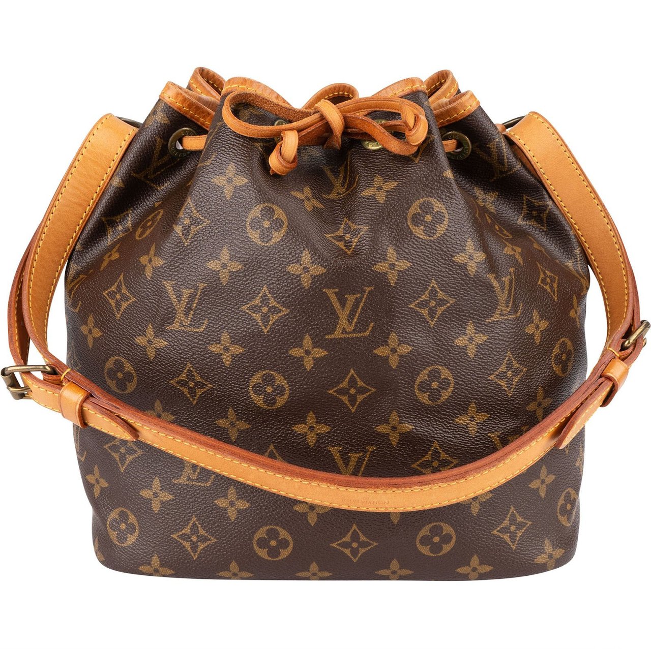 Louis Vuitton Louis Vuitton Monogram Canvas Sac Noé Petit Shoulder Bag Bruin