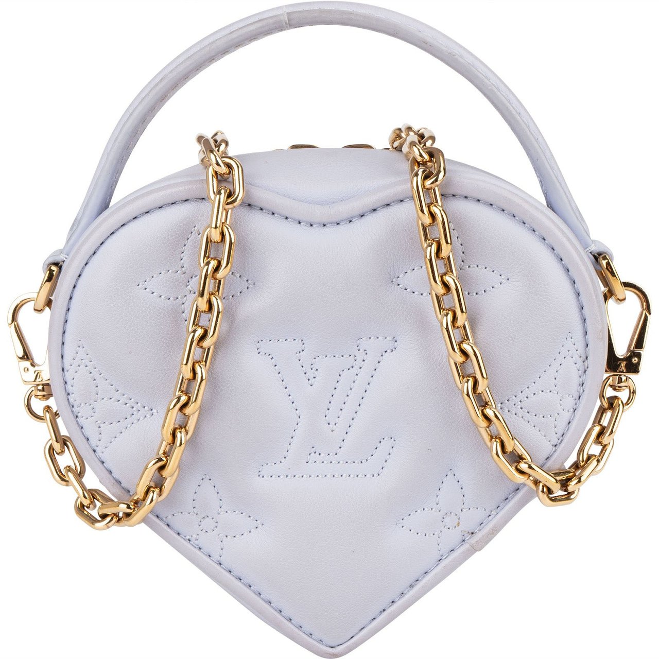 Louis Vuitton Louis Vuitton Monogram Quilted Calfskin Pop My Heart Crossbody Bag Paars