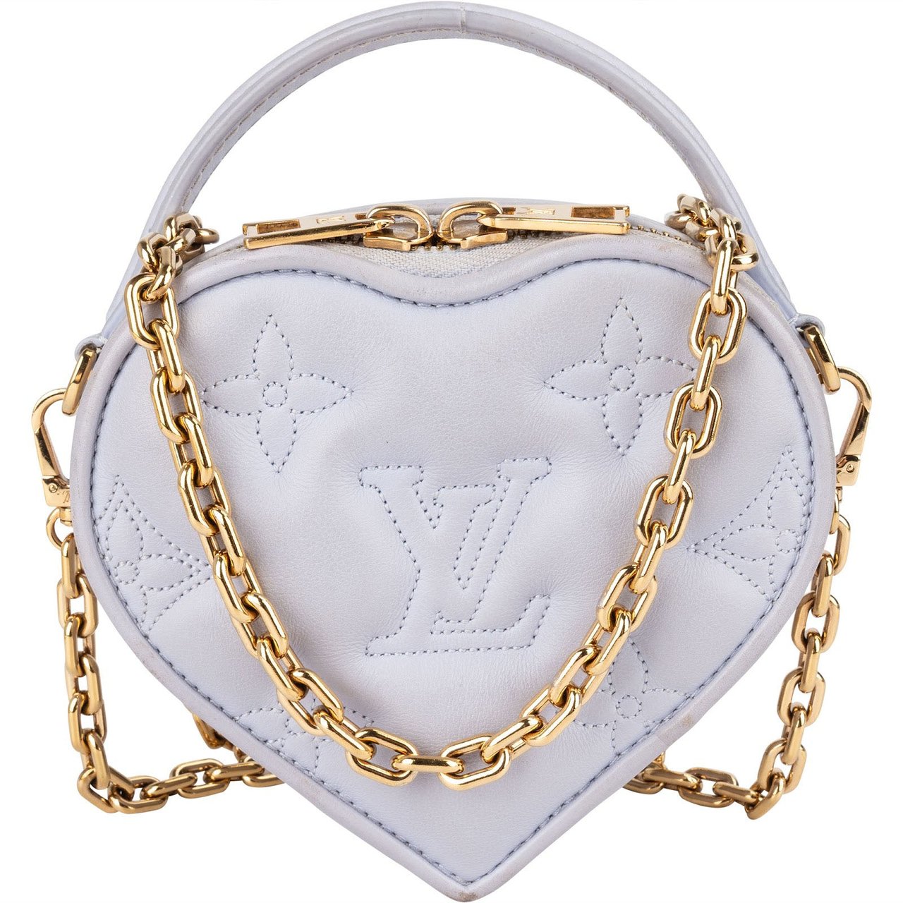 Louis Vuitton Louis Vuitton Monogram Quilted Calfskin Pop My Heart Crossbody Bag Paars