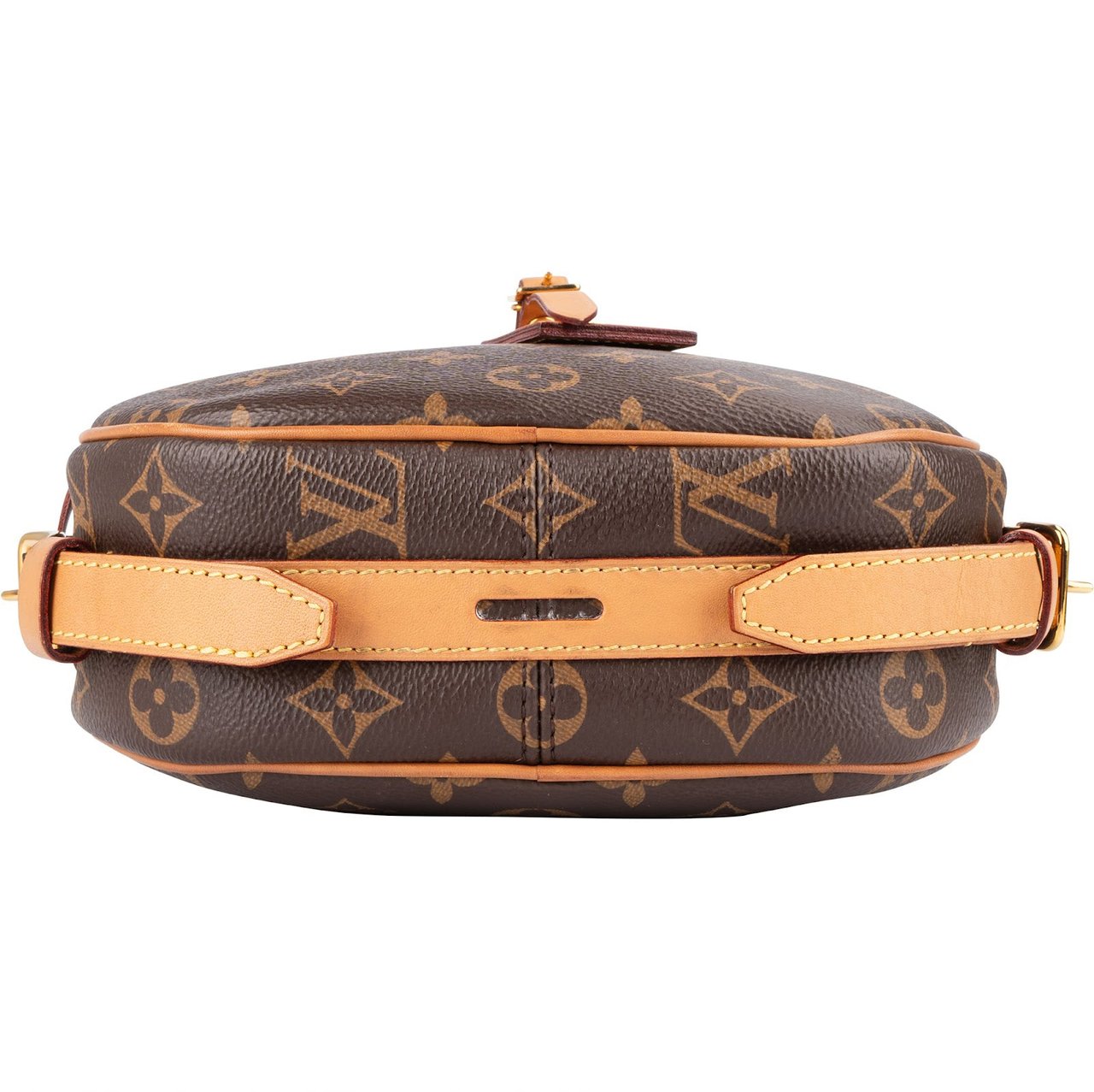 Louis Vuitton Monogram Canvas Boite Chapeau Souple MM Crossbody Bag Bruin