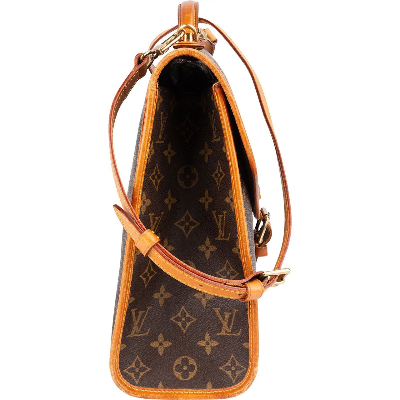 Louis Vuitton Louis Vuitton Monogram Canvas Bel Air Briefcase Handbag Bruin