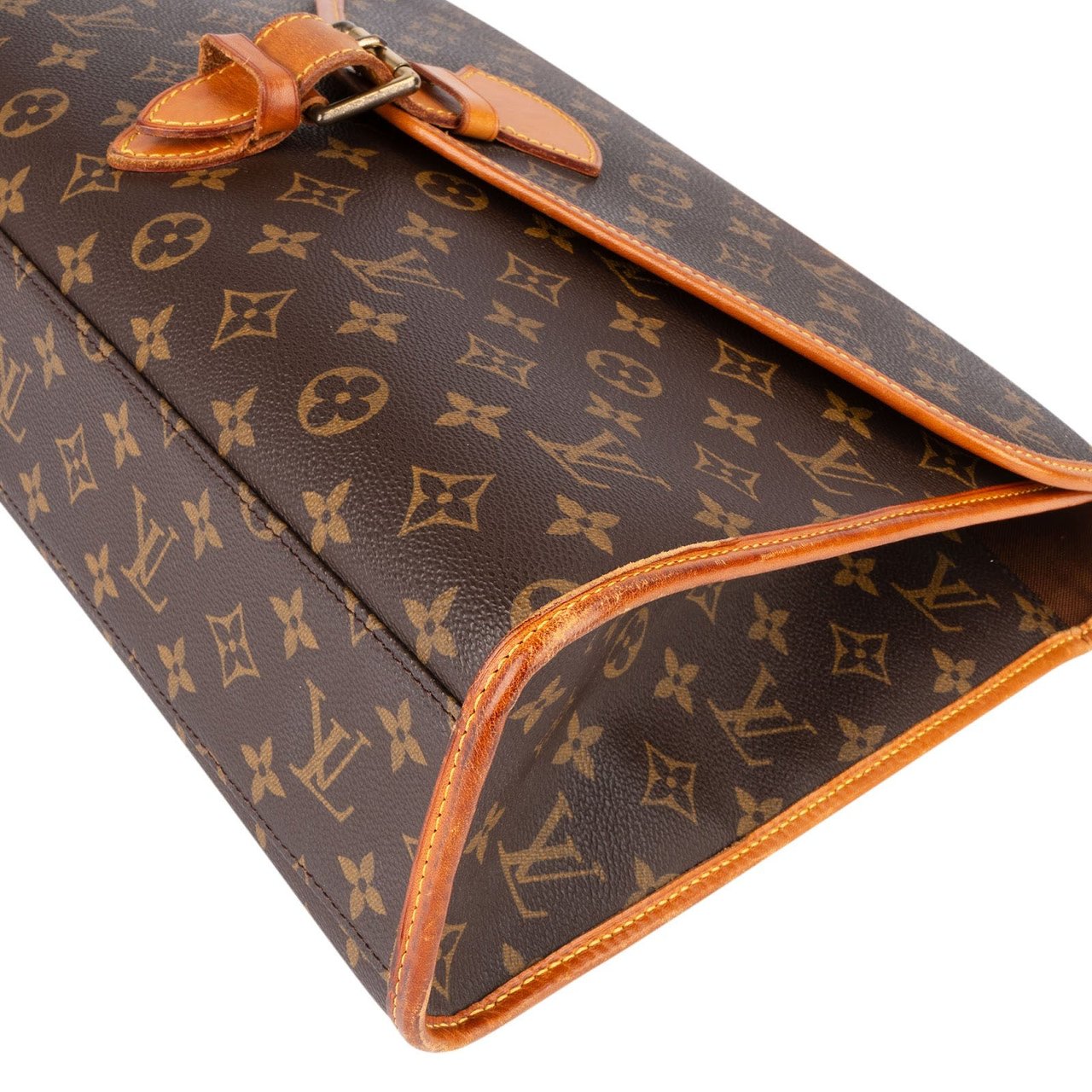 Louis Vuitton Louis Vuitton Monogram Canvas Bel Air Briefcase Handbag Bruin