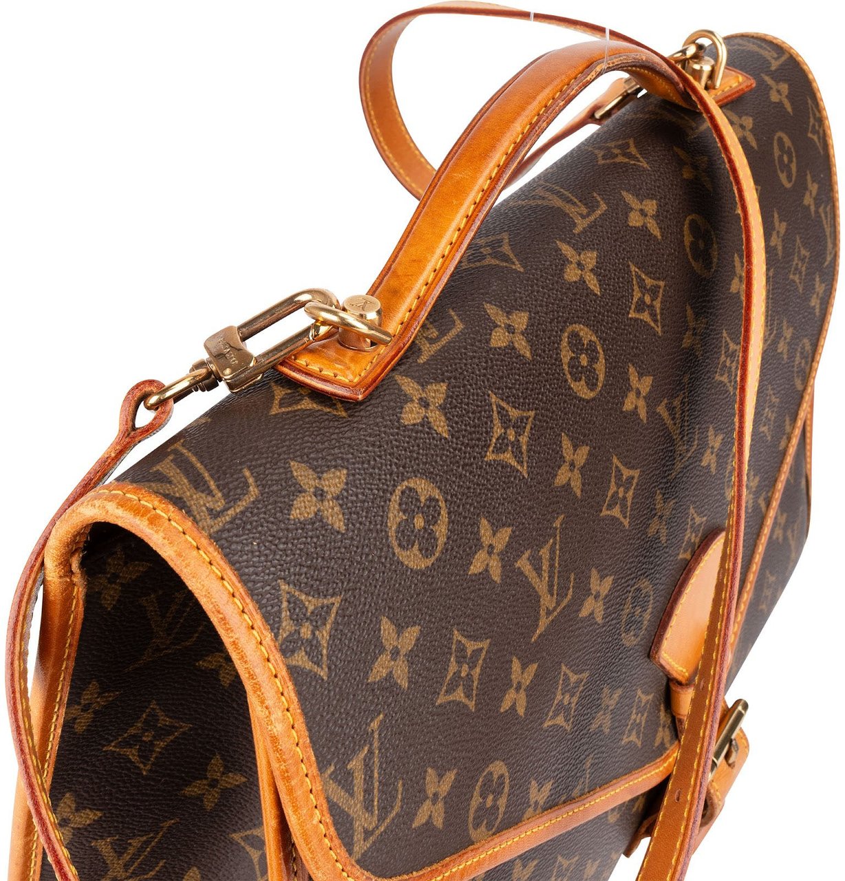 Louis Vuitton Louis Vuitton Monogram Canvas Bel Air Briefcase Handbag Bruin