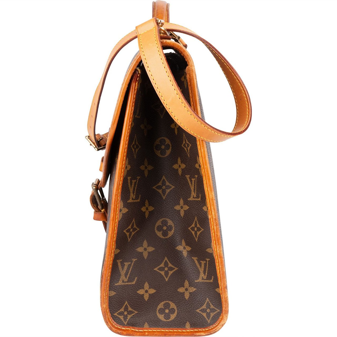 Louis Vuitton Louis Vuitton Monogram Canvas Bel Air Briefcase Handbag Bruin