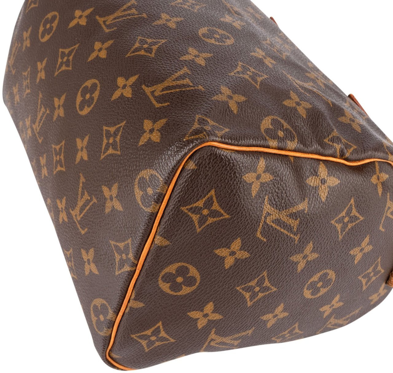 Louis Vuitton Louis Vuitton Monogram Canvas Speedy 25 Handbag Bruin