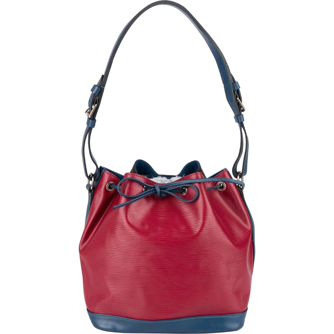 Louis Vuitton Louis Vuitton Bicolor Epi Leather NM Sac Noe Shoulder Bag Rood