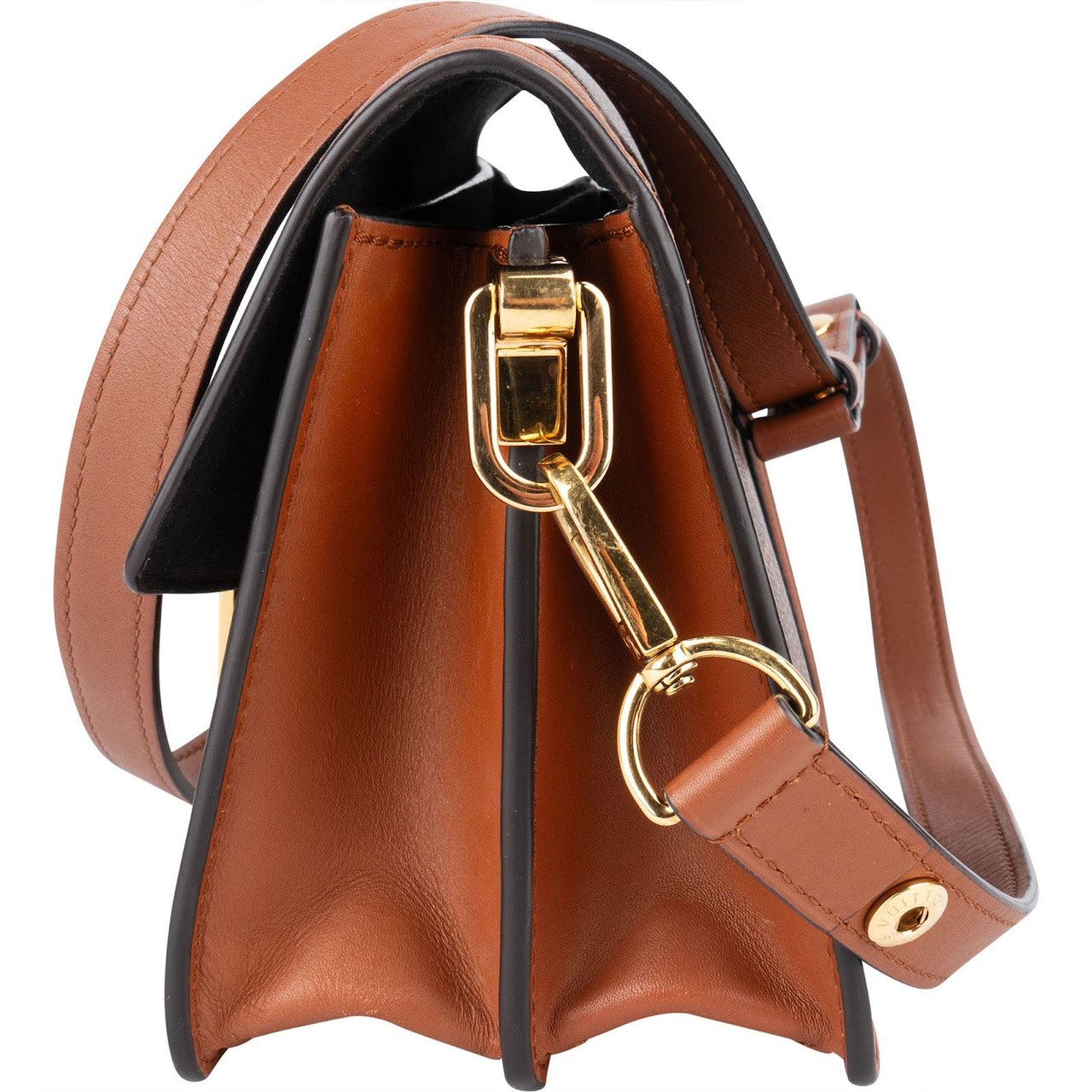 Louis Vuitton Louis Vuitton Monogram Reverse Canvas Dauphine PM Crossbody Bag Bruin