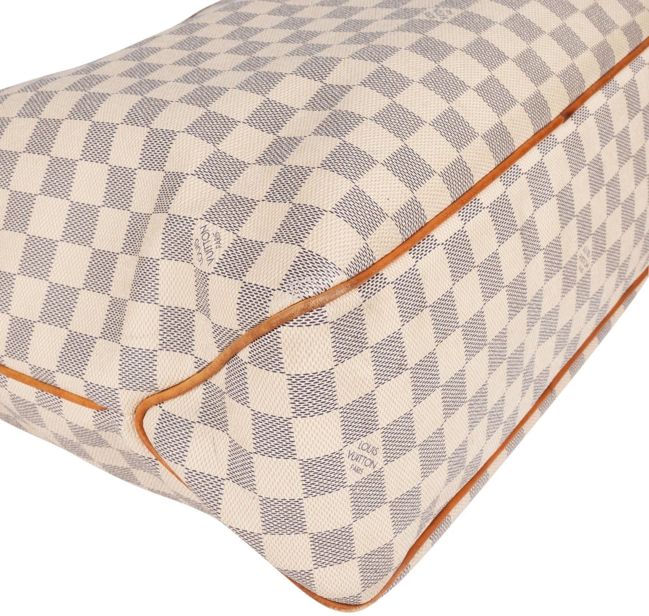 Louis Vuitton Louis Vuitton Monogram Damier Azur NM Delightful MM Handbag Wit