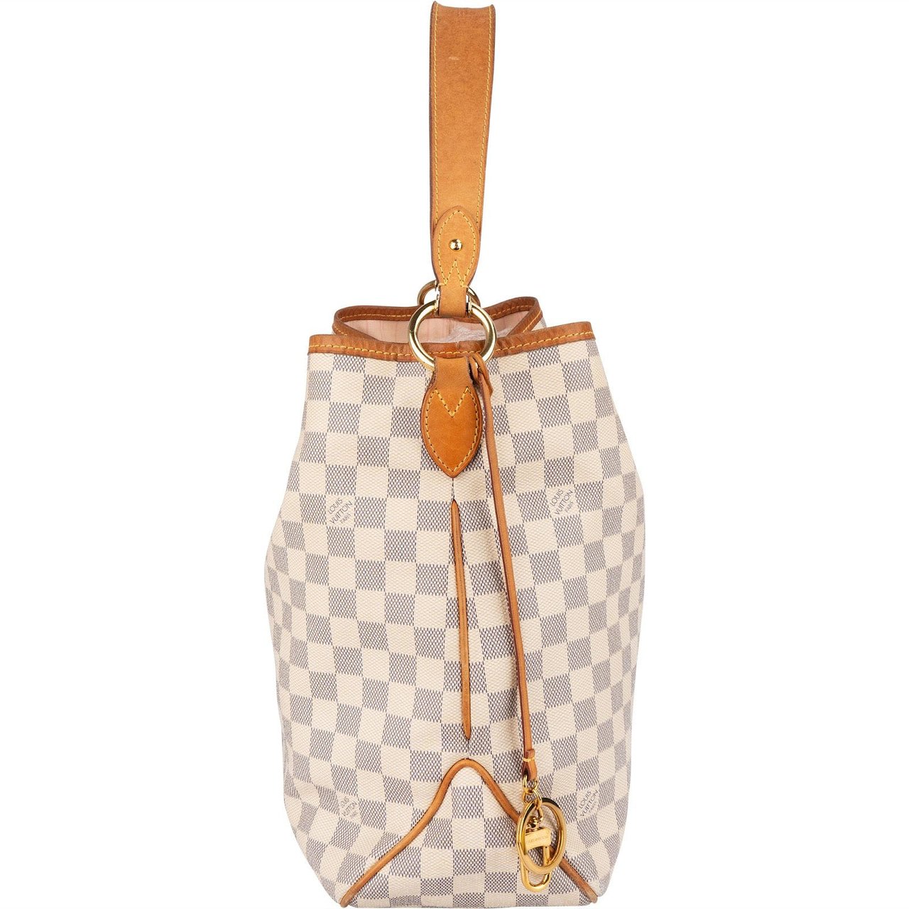 Louis Vuitton Louis Vuitton Monogram Damier Azur NM Delightful MM Handbag Wit