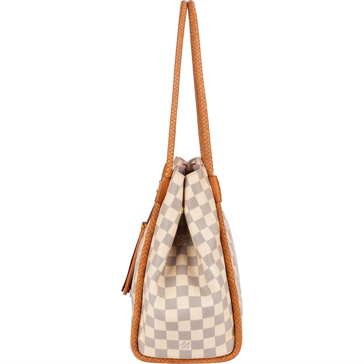 Louis Vuitton Louis Vuitton Monogram Damier Azur Canvas Propriano Shoulder Bag Beige