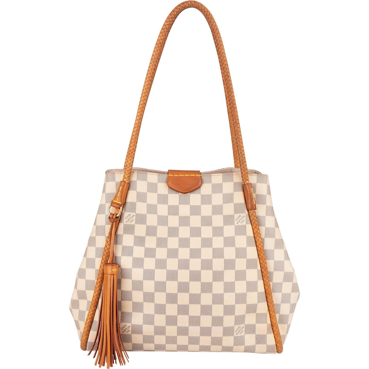 Louis Vuitton Louis Vuitton Monogram Damier Azur Canvas Propriano Shoulder Bag Beige