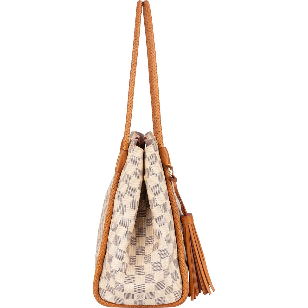 Louis Vuitton Louis Vuitton Monogram Damier Azur Canvas Propriano Shoulder Bag Beige
