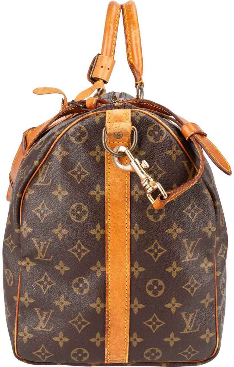 Louis Vuitton Louis Vuitton Monogram Canvas Keepall 50 Bandoulière Travel Bag Bruin