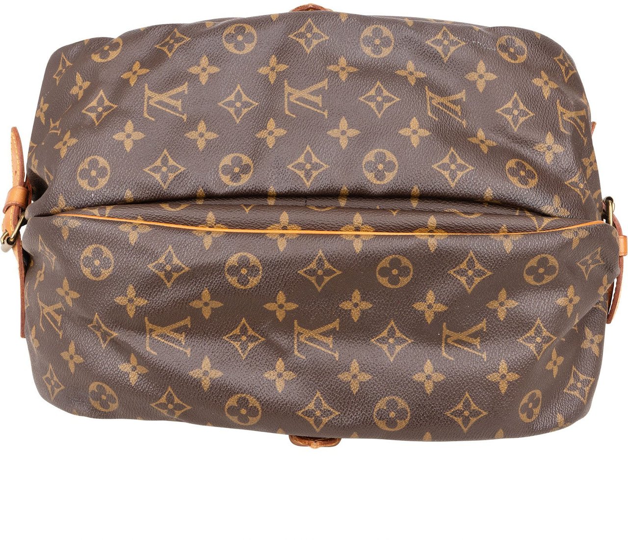 Louis Vuitton Louis Vuitton Monogram Canvas Saumur 35 Crossbody Bag Bruin