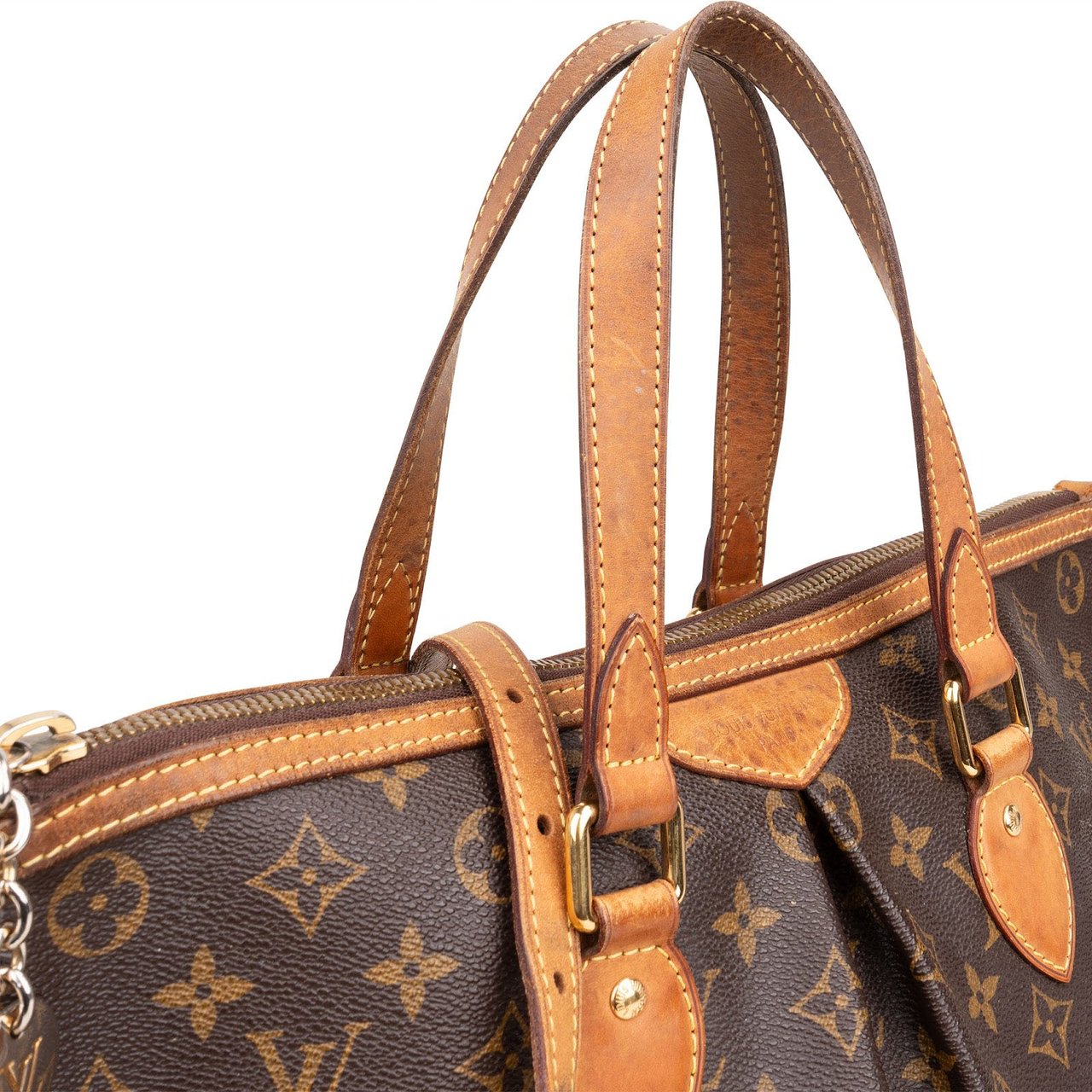Louis Vuitton Louis Vuitton Monogram Canvas Palermo PM Handbag Bruin