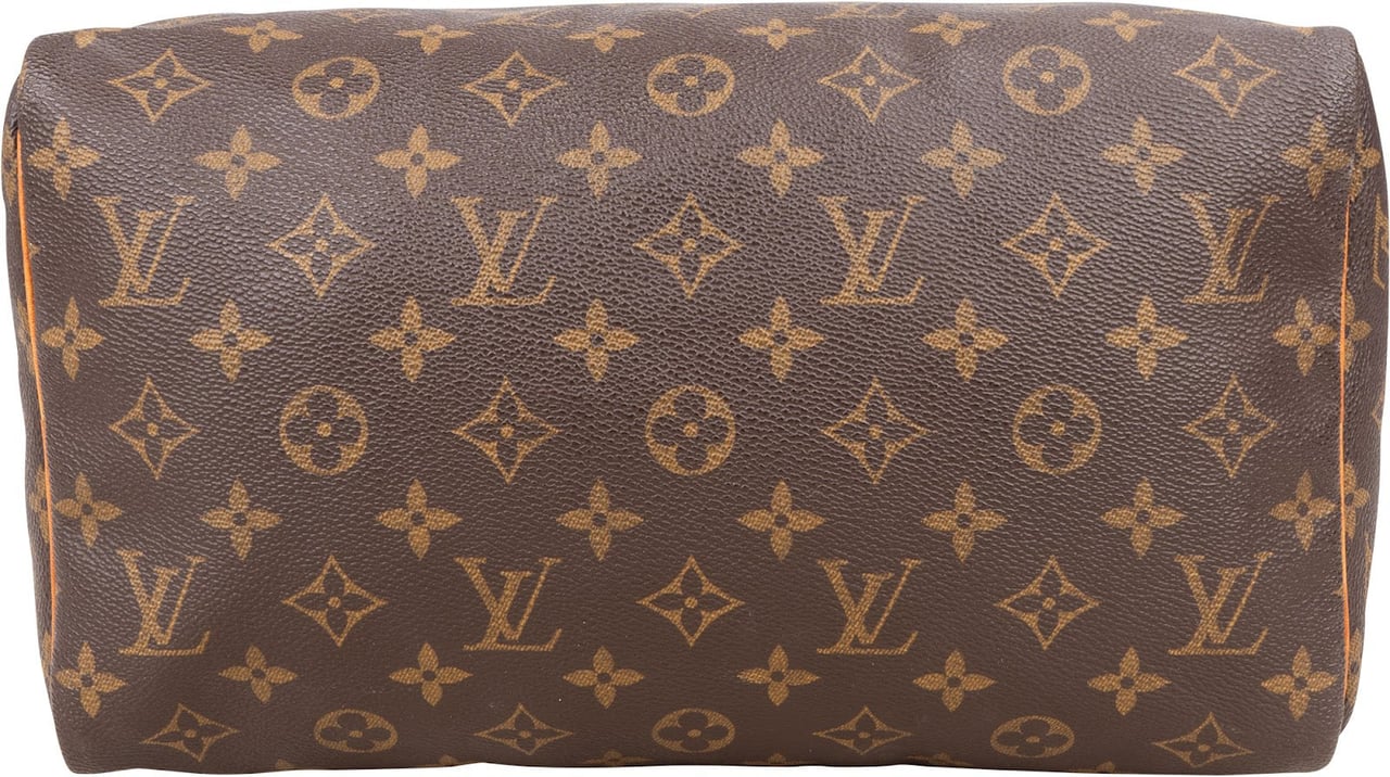 Louis Vuitton Louis Vuitton Monogram Canvas Speedy 30 Handbag Bruin