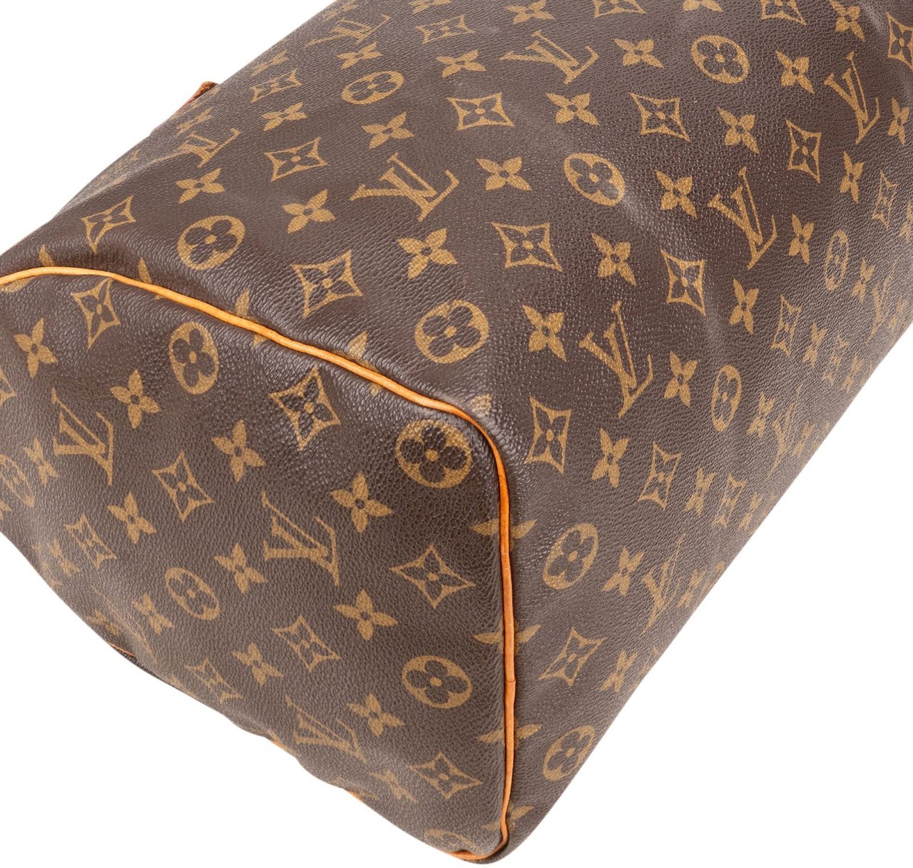 Louis Vuitton Louis Vuitton Monogram Canvas Speedy 35 Handbag Bruin