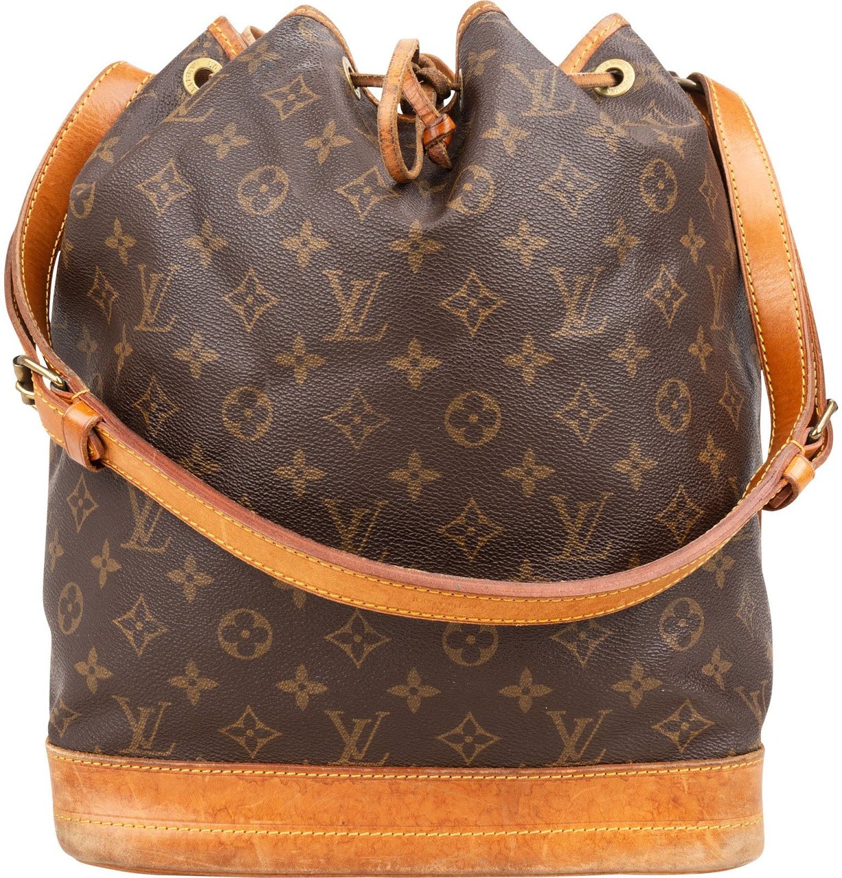 Louis Vuitton Louis Vuitton Monogram Canvas Sac Noé Grande Shoulder Bag Bruin