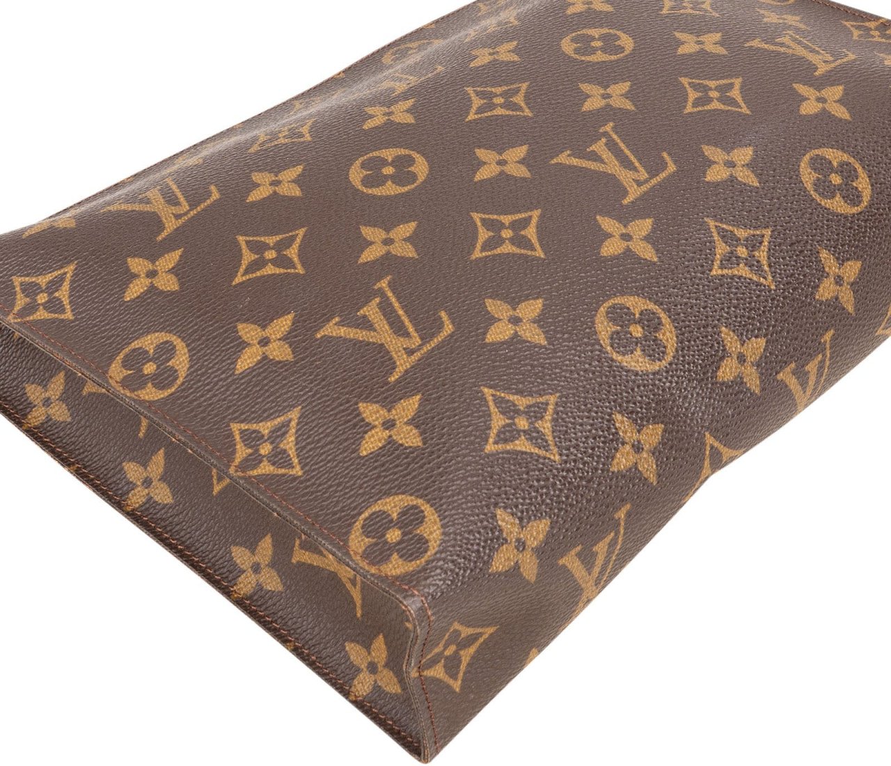 Louis Vuitton Louis Vuitton Monogram Canvas Poche Toilette 25 Clutch Bruin