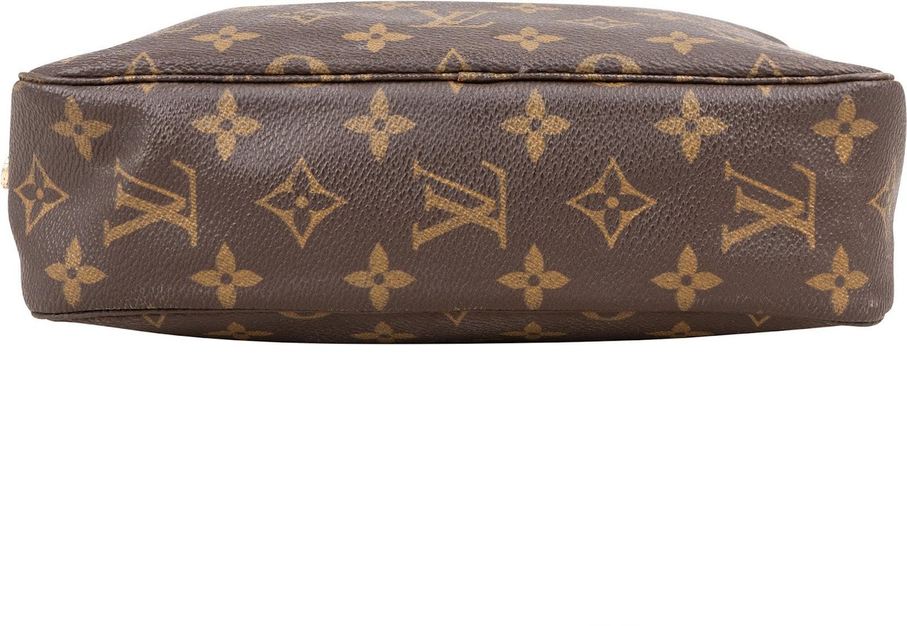 Louis Vuitton Louis Vuitton Monogram Canvas Trousse Toilette 23 Clutch Bruin