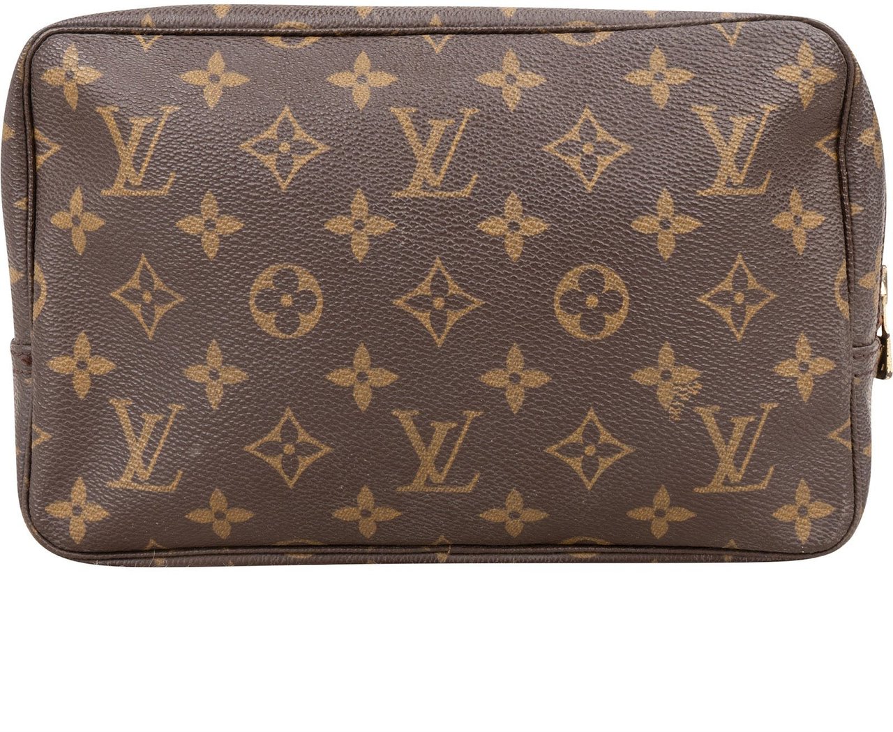 Louis Vuitton Louis Vuitton Monogram Canvas Trousse Toilette 23 Clutch Bruin