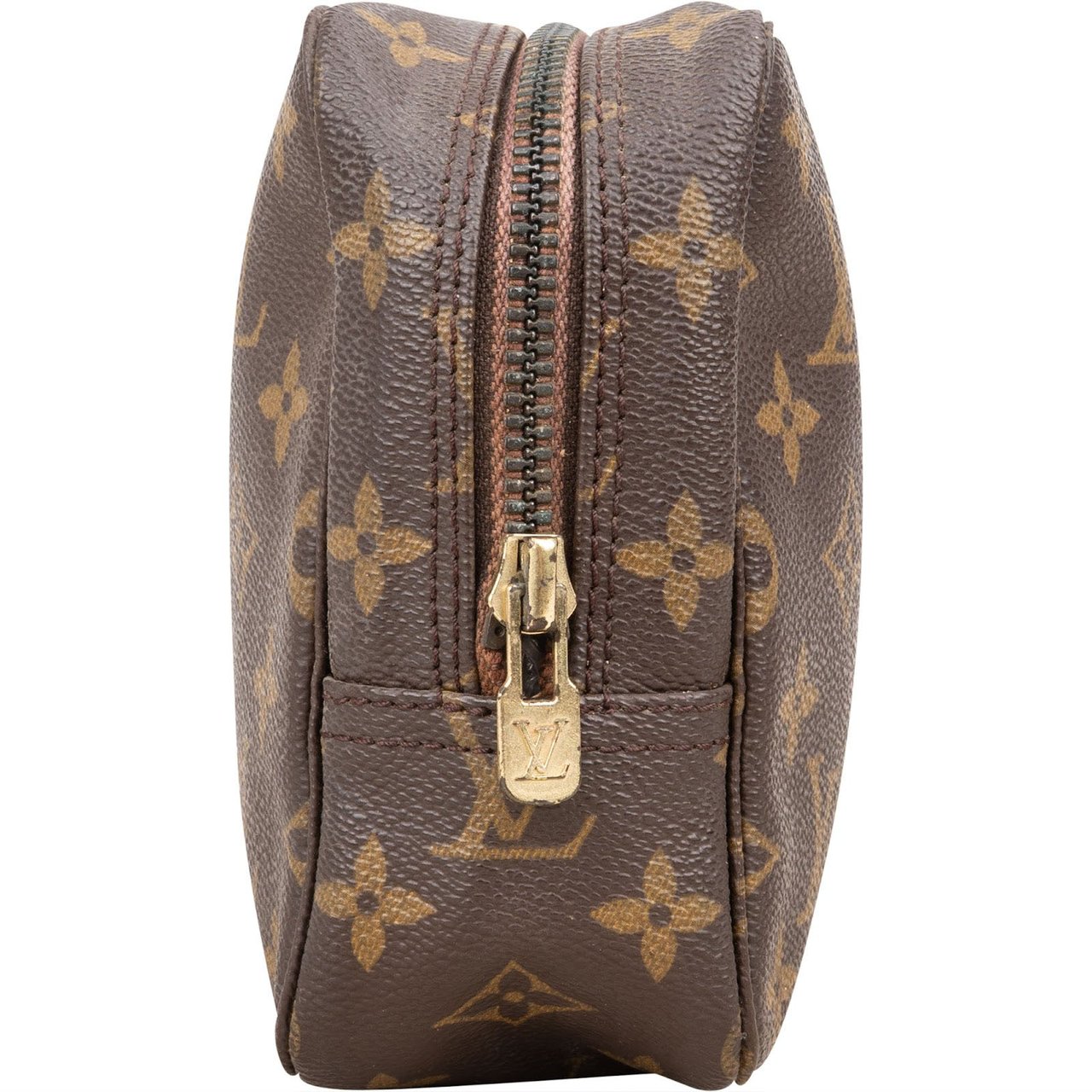 Louis Vuitton Louis Vuitton Monogram Canvas Trousse Toilette 23 Clutch Bruin