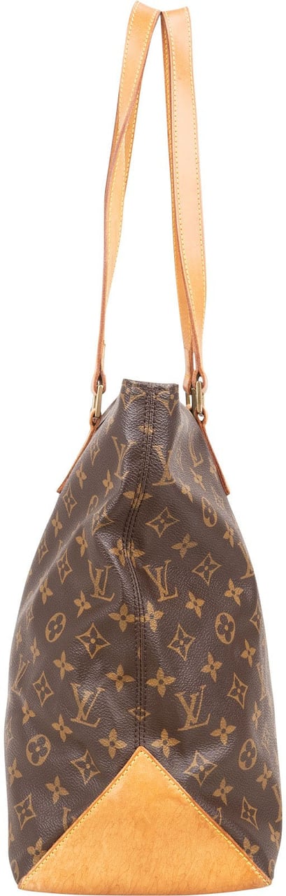 Louis Vuitton Louis Vuitton Monogram Canvas Cabas Mezzo Shoulder Bag Bruin